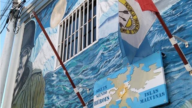Se robaron la bandera argentina del Centro de ExCombatientes de Rafaela