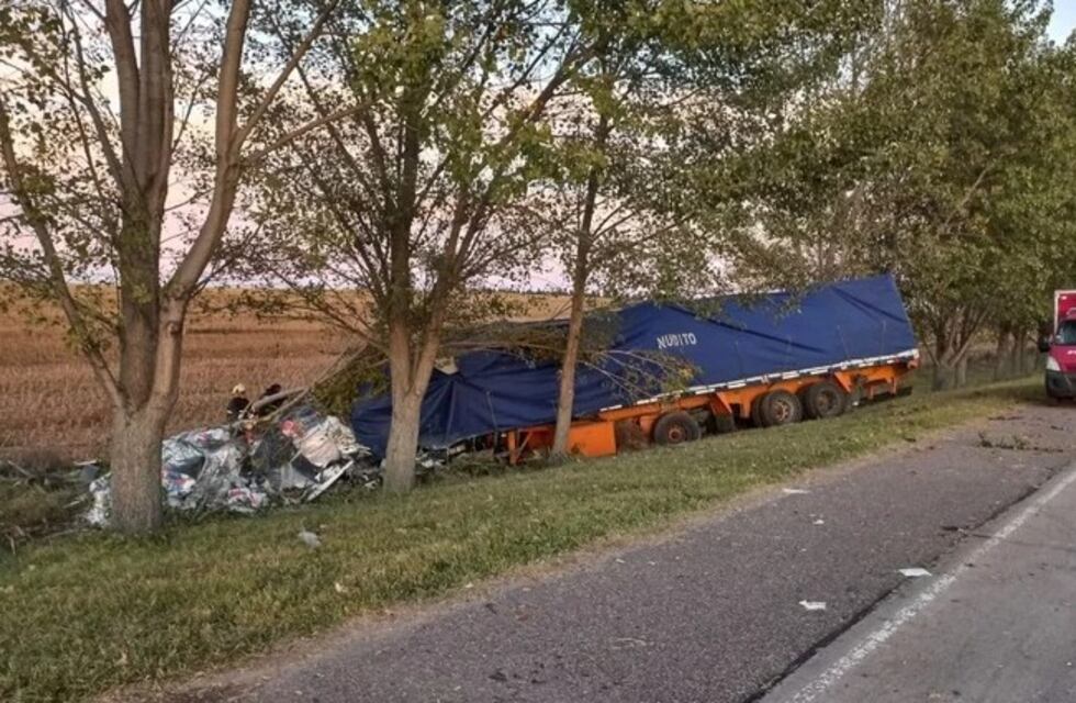 Fatal accidente en San Luis: chocaron dos camiones y murió un mendocino