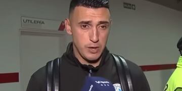 Sin acuerdo con Belgrano, Matías Suárez quedó libre el pasado 31 de diciembre (Captura de pantalla).