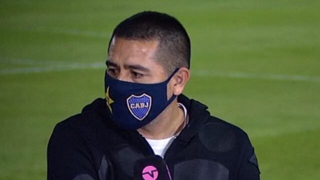 Juan Román Riquelme habló después del Superclásico.
