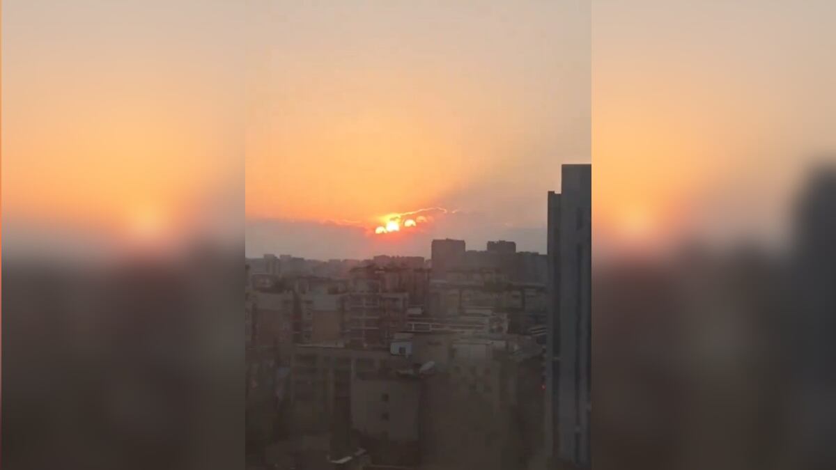 Aparecieron en el cielo y lo registraron.
