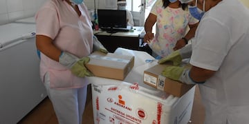 Llegaron más vacunas a Rafaela