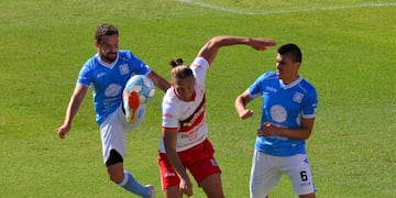 El delantero suizo de origen argentino, Kevin Gissi, una rareza en Río Cuarto.