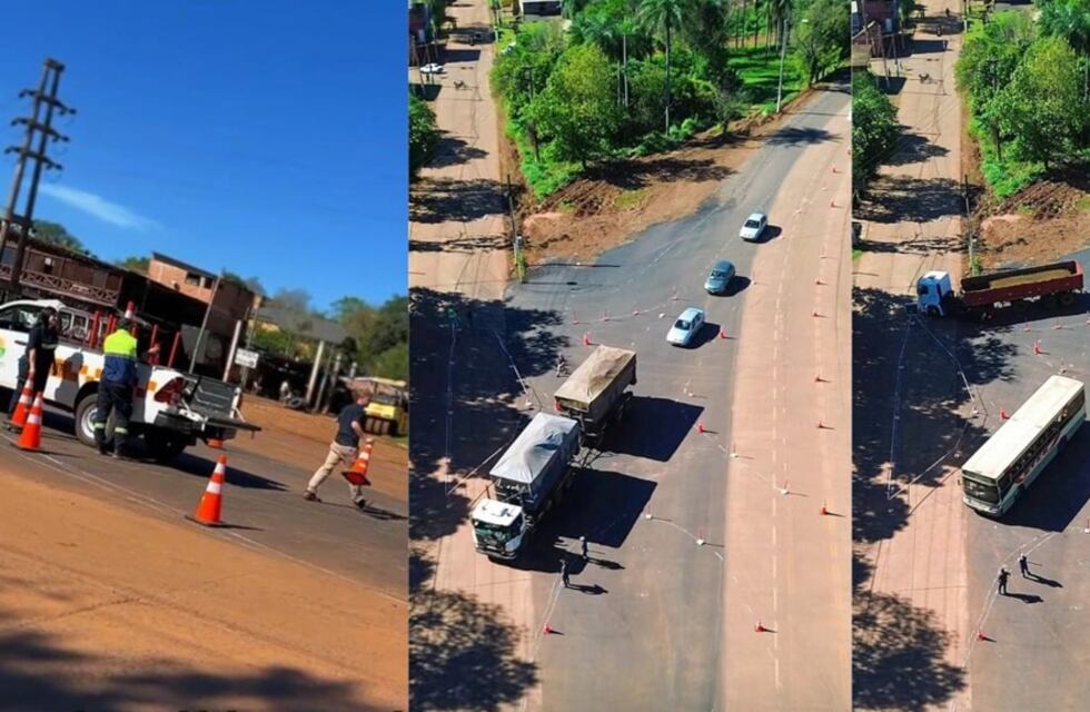 Eldorado avanza con obras viales para mejorar la seguridad del tránsito