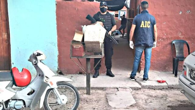 Operativo en donde se detuvo a tres personas en Ceres por el asesinato de Ayrton Repetti