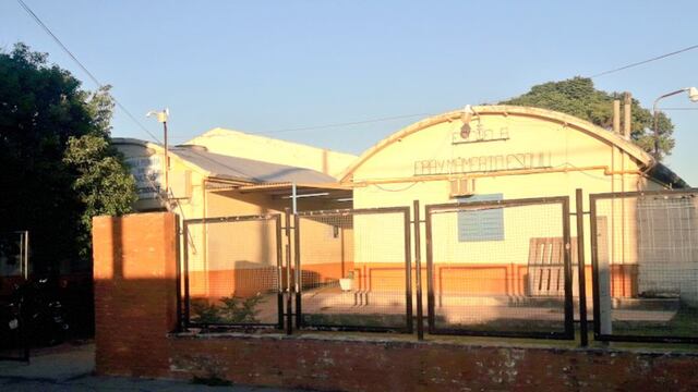 La escuela Fray Mamerto Esquiú de barrio Yofre Norte (Gentileza Javier Sassi).