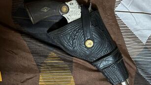 El arma secuestrada por la Policía de Rafaela