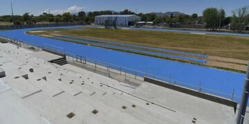 Predio "Pedro Presti". Nueva pista de atletismo de San Luis