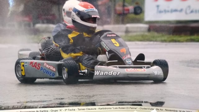 Luis Cassalis piloto de Arroyito