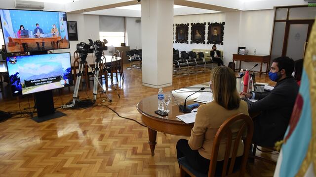 Se realizó la audiencia pública virtual por los proyectos “Cerro Punta Negra (Club House)” y “Aprovechamiento Hidroeléctrico Punta Negra".