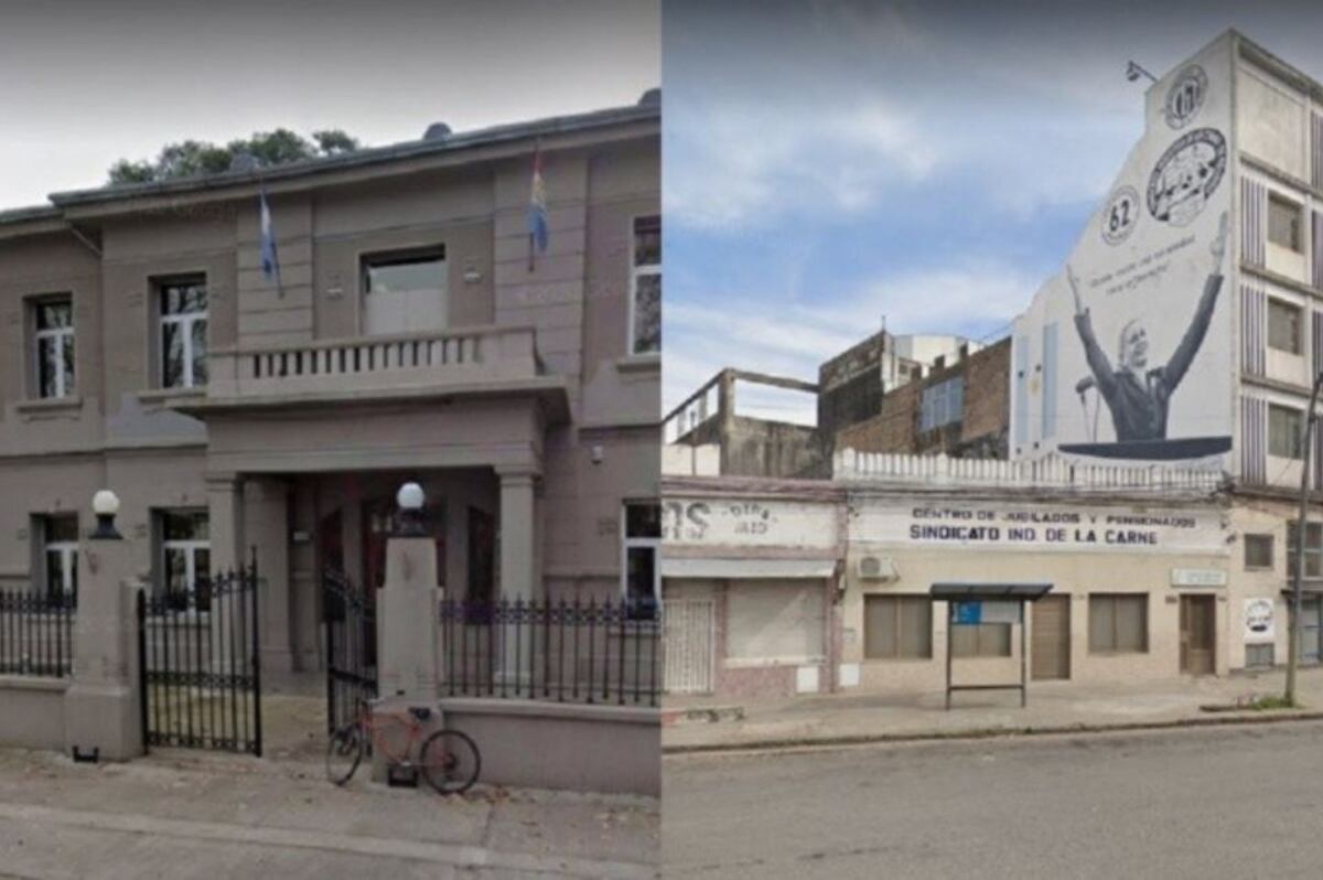 La sede de la AIC Rosario y el Sindicato de la Carne fueron blanco de balaceras este sábado.