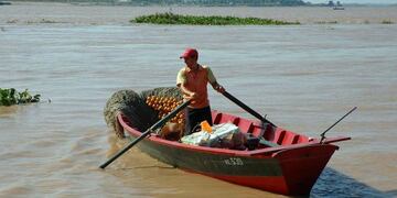Pescadores tendrán prohibido pescar en el Río Paraná.