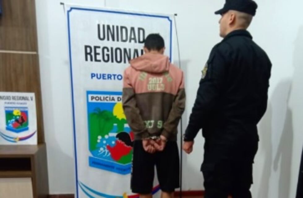 Capturaron a un joven luego de robar en un comercio de Puerto Iguazú