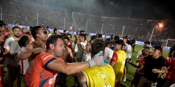 El Loco Jorge Carranza ascendió con Instituto. Su sueño cumplido (Facundo Luque / La Voz).