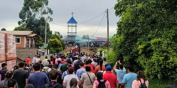 San Pedro celebró el Día de la Inmaculada Concepción con una caminata de 12 km y renovó la tradición que marca el inicio del clima navideño.