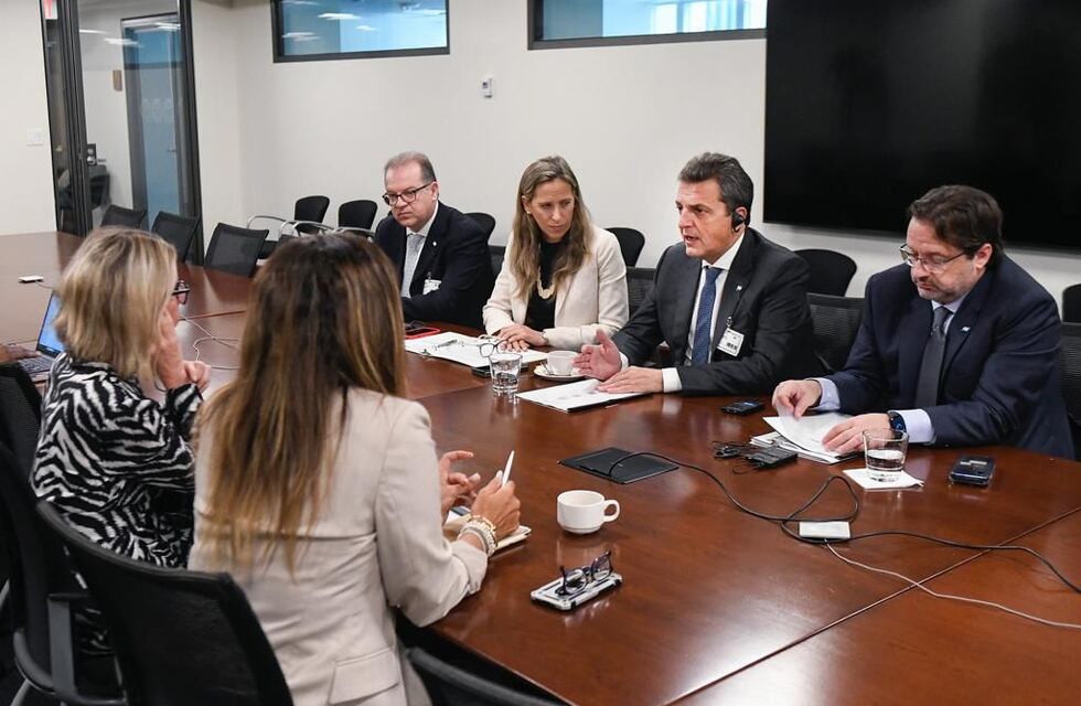 Massa está en Washington: la primera reunión fue con el directorio del Banco Mundial