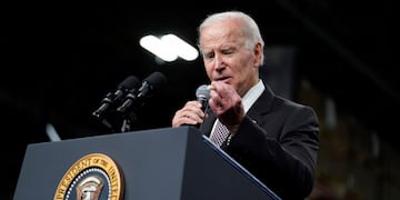 Vuelve a preocupar la salud mental de Joe Biden. Foto: AP.