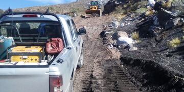 Mejoran el acceso al cerro Diamante en San Rafael.