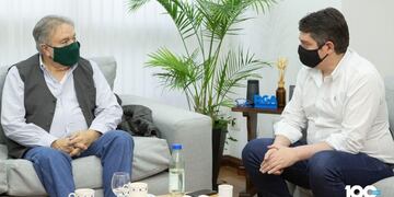El Intendente Martín Perez se reunió con el Decano de la UTN