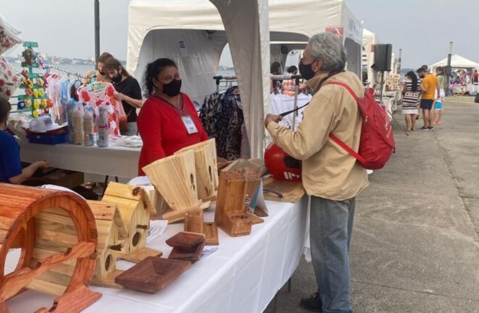 Jornada exitosa de la feria “Hecho en Misiones” en la Costanera de Posadas