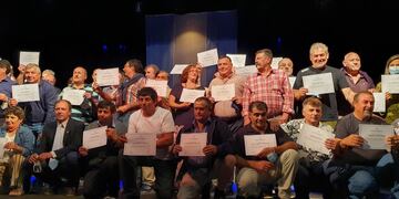 Así fue el homenaje en Tandil