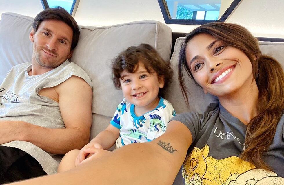 Antonela Roccuzzo reclutó a Ciro Messi como otro fan de Harry Potter