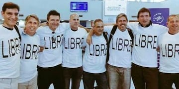 Los rosarinos eran amigos desde el colegio