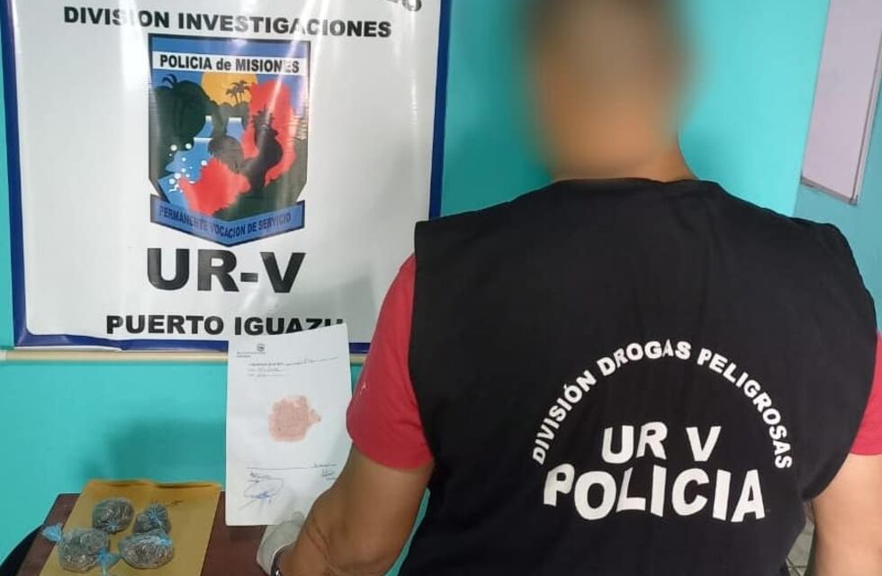 Incautan marihuana en una motocicleta abandonada en Puerto Iguazú