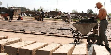 Productores sanjuaninos deberían vender el ladrillo a 23 pesos para sacar ganancias pero lo venden más bajo ante la competencia de Mendoza. Imagen de archivo.
