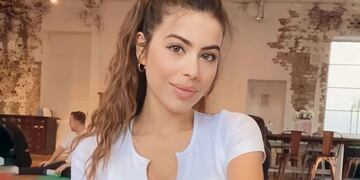 Sara Duque, la profesora de inglés de Julián Álvarez, entrenó con un body deportivo ultra sensual