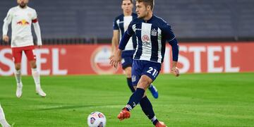 El lateral-volante Ángelo Martino destacó el funcionamiento de Talleres por mantener la base del plantel (La Voz).