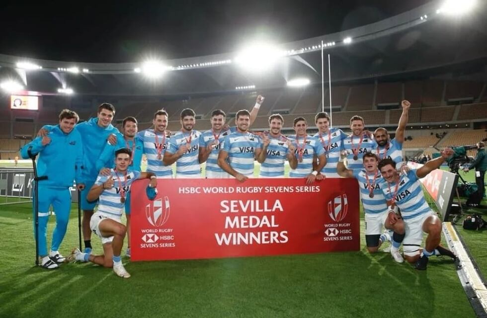 Los Pumas Seven vencieron a Irlanda y obtuvieron la medalla de bronce en el Circuito Mundial