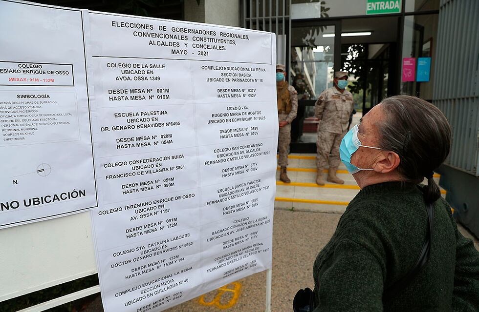 Chile elige a quienes reformarán la Constitución de Pinochet