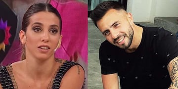 Cinthia Fernández y Matías Defederico.