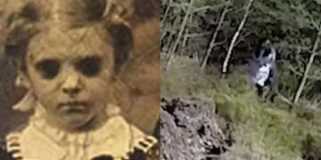 Un dron filmó en Reino Unido una figura y expertos afirmaron que es un supuesto fantasma. Foto: Los Andes.