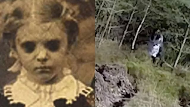 Un dron filmó en Reino Unido una figura y expertos afirmaron que es un supuesto fantasma. Foto: Los Andes.