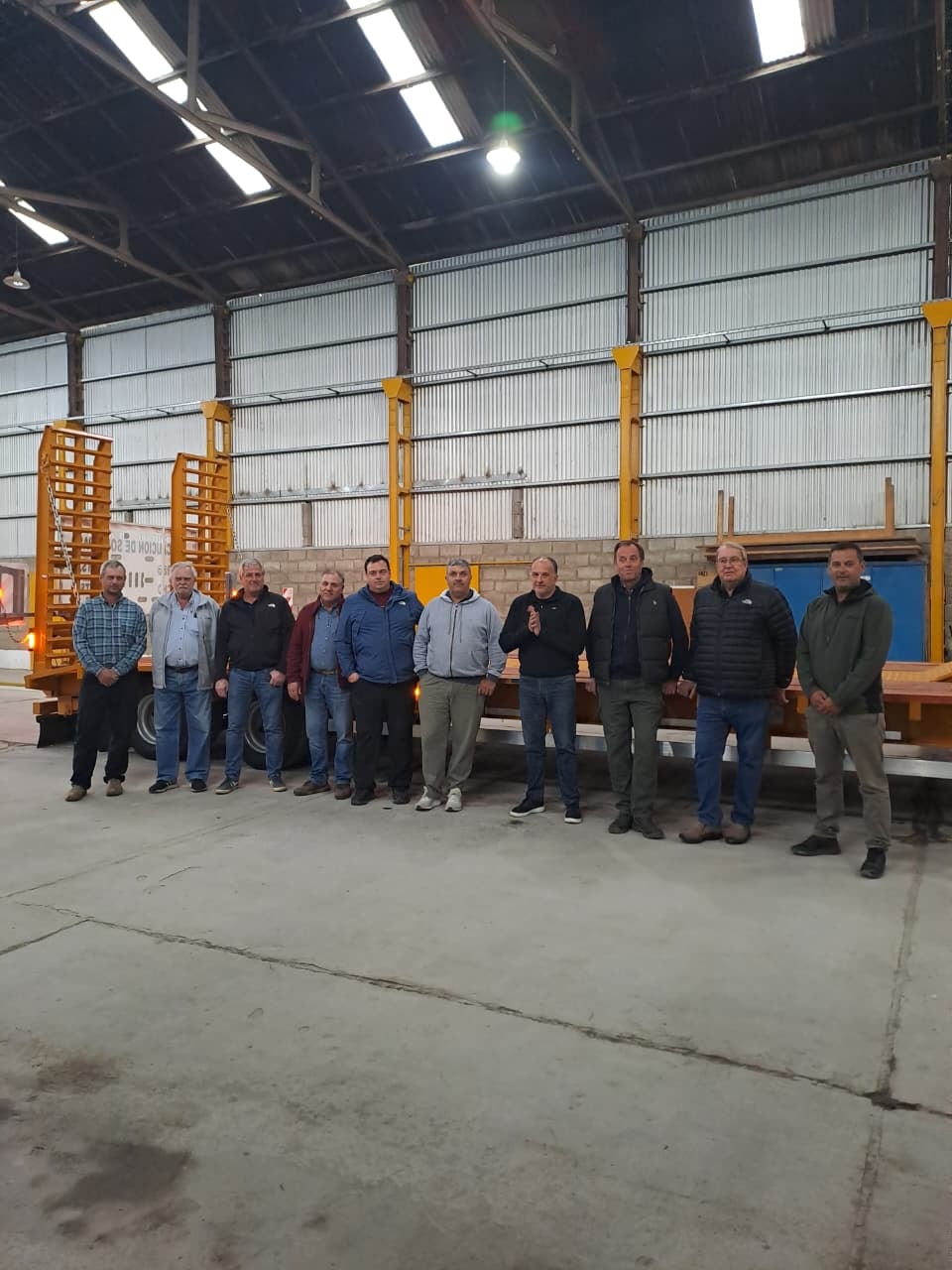 el Ente Vial presentó nueva maquinaria adquirida con una inversión conjunta entre la Comisión y el Municipio