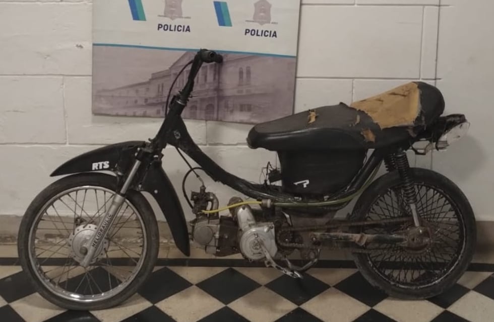 Tres Arroyos: menor aprehendido por circular en una moto adulterada