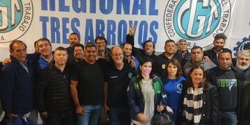 Nueva conducción de la CGT Regional Tres Arroyos