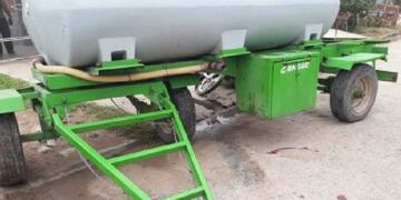 Falleció en el accidente la mujer que conducía su motocicleta.