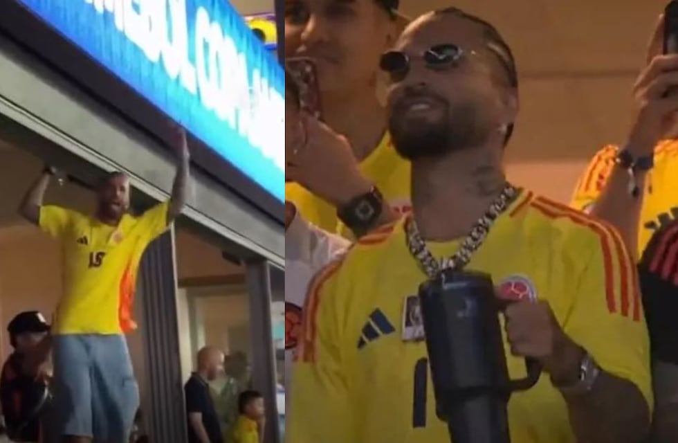 La tremenda pelea de Maluma con hinchas argentinos en la final de la Copa América 2024