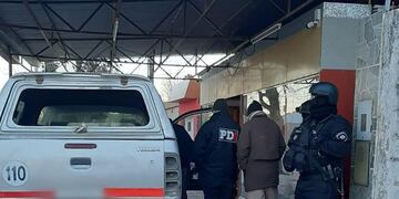 La camioneta secuestrada por la PDI