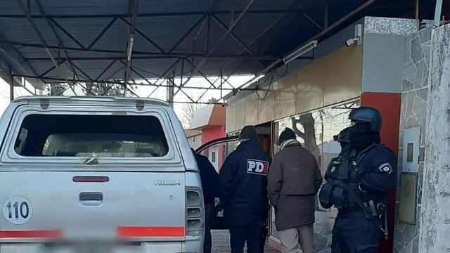 La camioneta secuestrada por la PDI