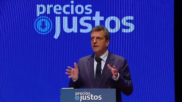 Sergio Massa quiere sumar al turismo a Precios Justos.