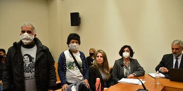 Alegatos y sentencia en el juicio por el crimen de Cecilia Basaldua en Capilla del Monte. Abogada defensora y acusado
(Telam/Laura Lescano)