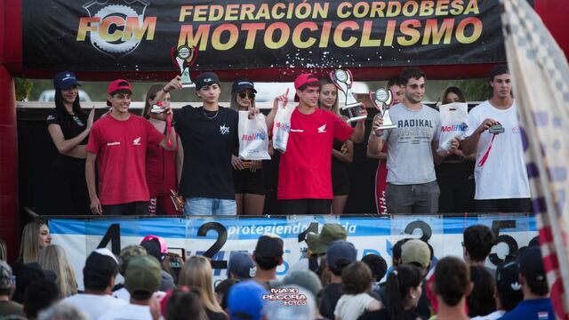 Santino Riba se consagró Subcampeón en el Campeonato Cordobés de Motocross