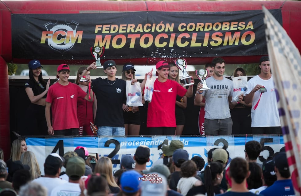 Santino Riba se consagró Subcampeón en el Campeonato Cordobés de Motocross
