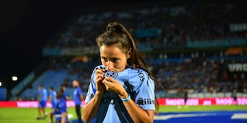Mariana Sánchez, emblema del fútbol femenino de Belgrano, será la nueva entrenadora (Nicolás Bravo / La Voz)