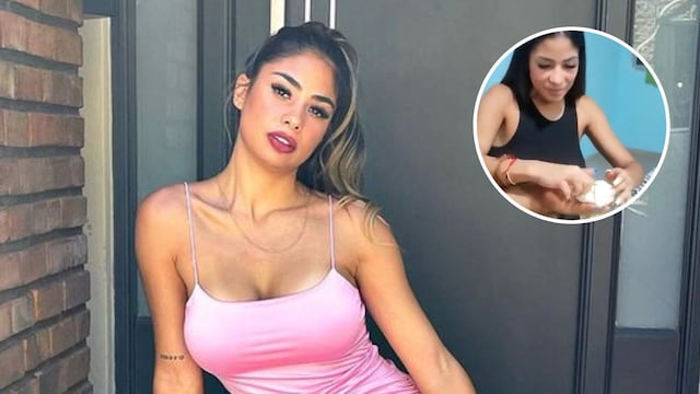 Daniela Celis cocinó empanadas y se hizo viral