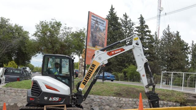 Obras de desagües pluviales en San Luis capital